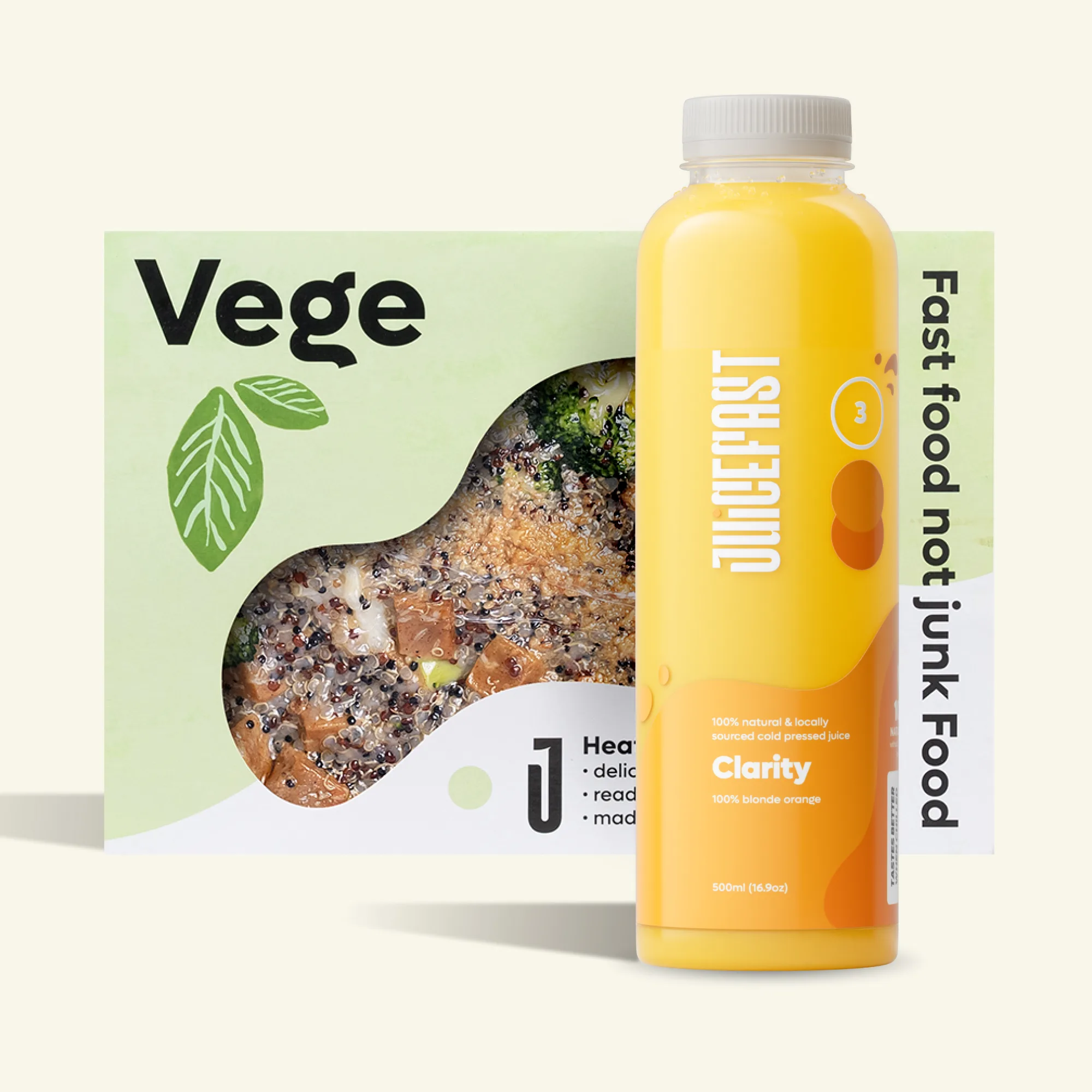 Vege obrok i detox sok